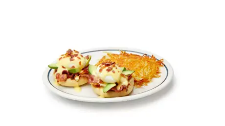 New Bacon Avocado Eggs Benedict